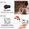 Eyeglass Nose Pads Anti Slip Eye Glasses Nose Pad 1 mm Silicone Nose Bridge 6 Pairs